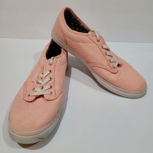 Vans peach sneakers size 8.5